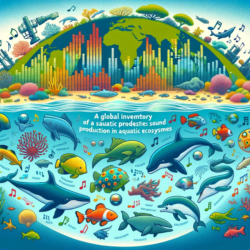 AI Cartoon Generate for Global Inventory of Sound Production Brings Us One Step Closer to Understanding Aquatic Ecosystems